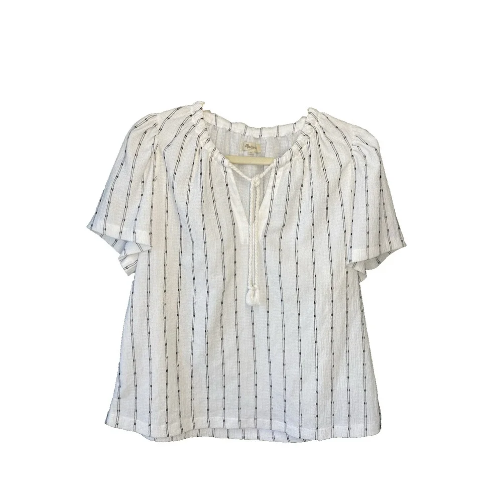 Madewell tie neck